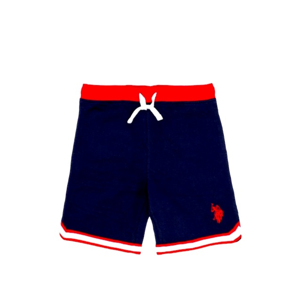 U.S. Polo Assn. Boys Stripe Terry Shorts